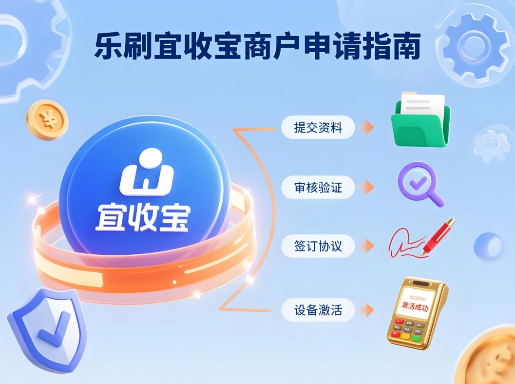 乐刷宜收宝商户申请指南：条件与流程全解析
